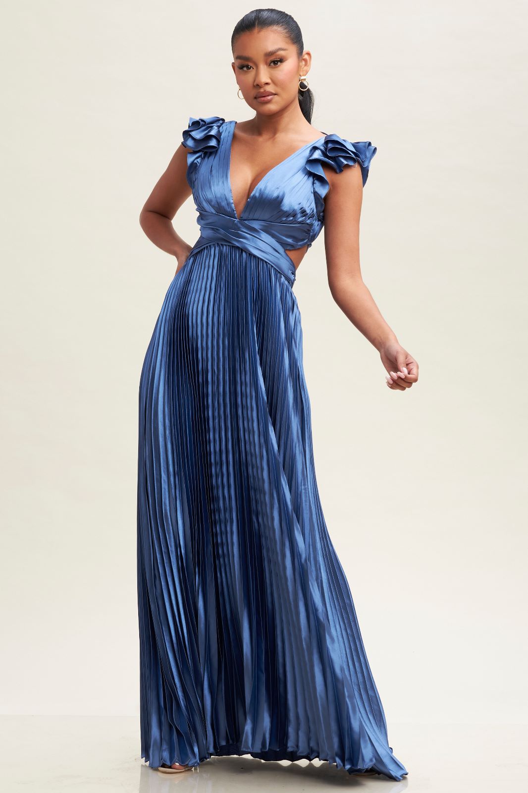 Vestido Luxe Metallic