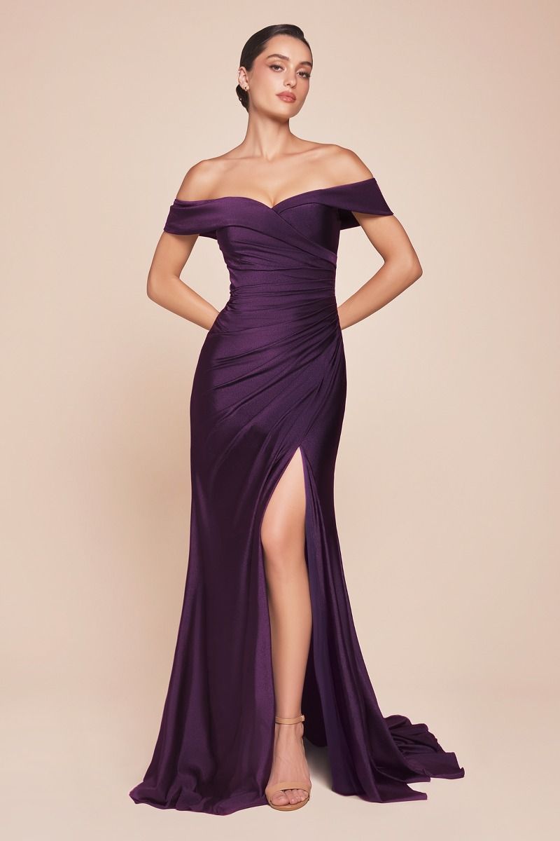 Vestido Off Shoulder Gala