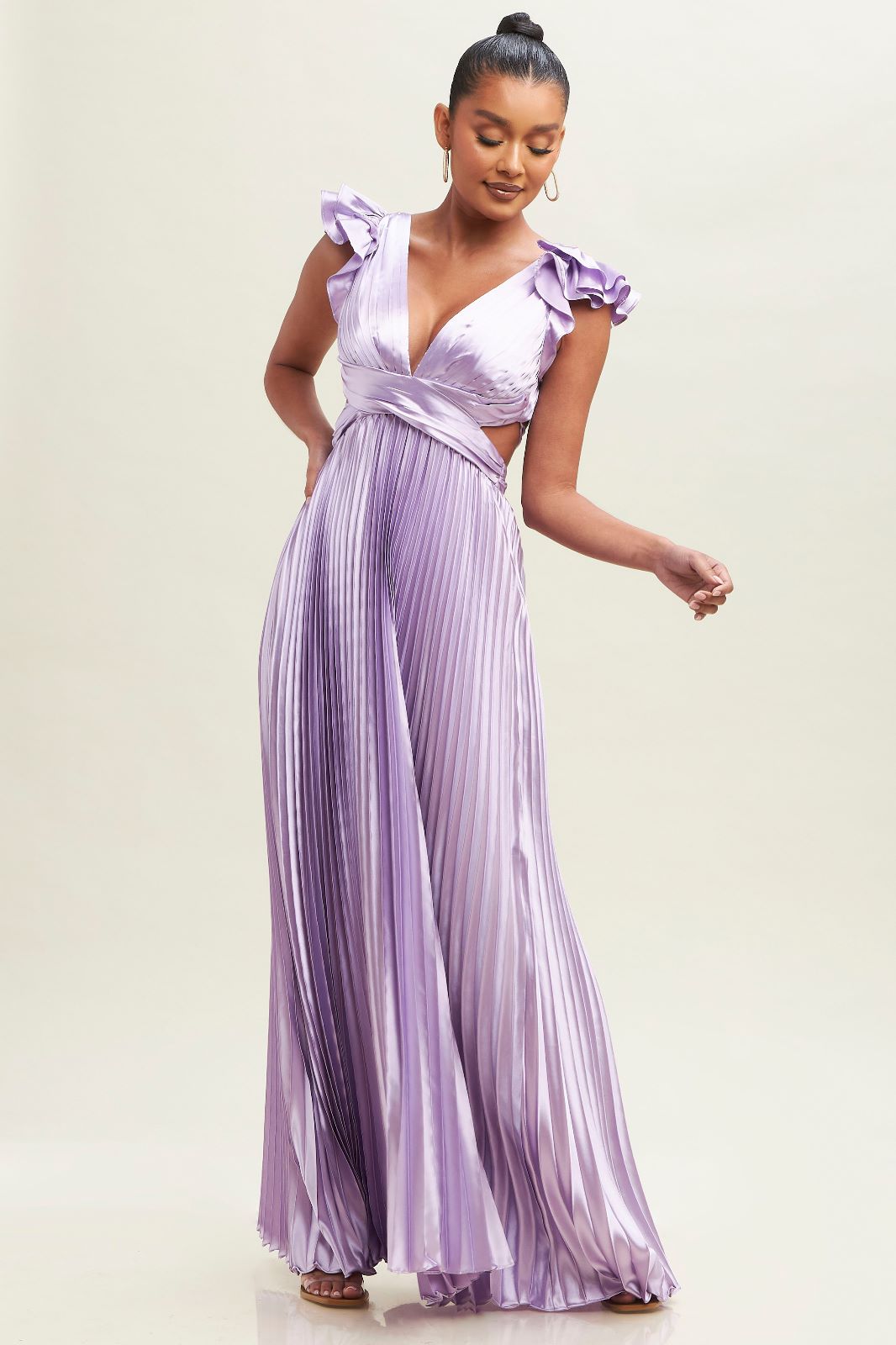 Vestido Luxe Metallic