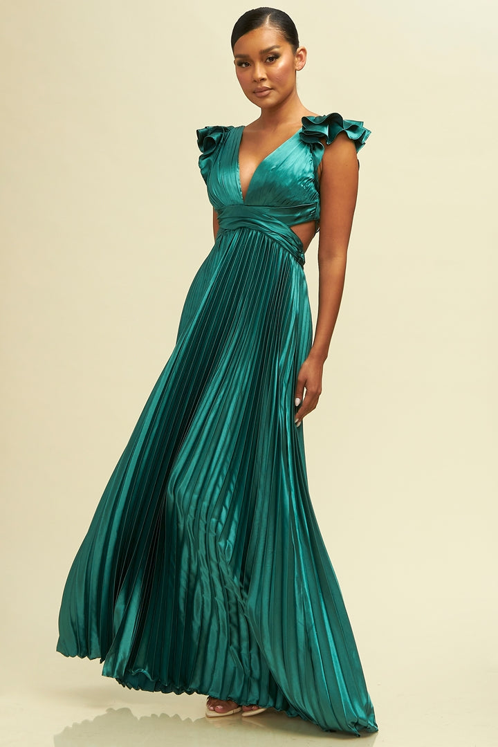 Vestido Luxe Metallic
