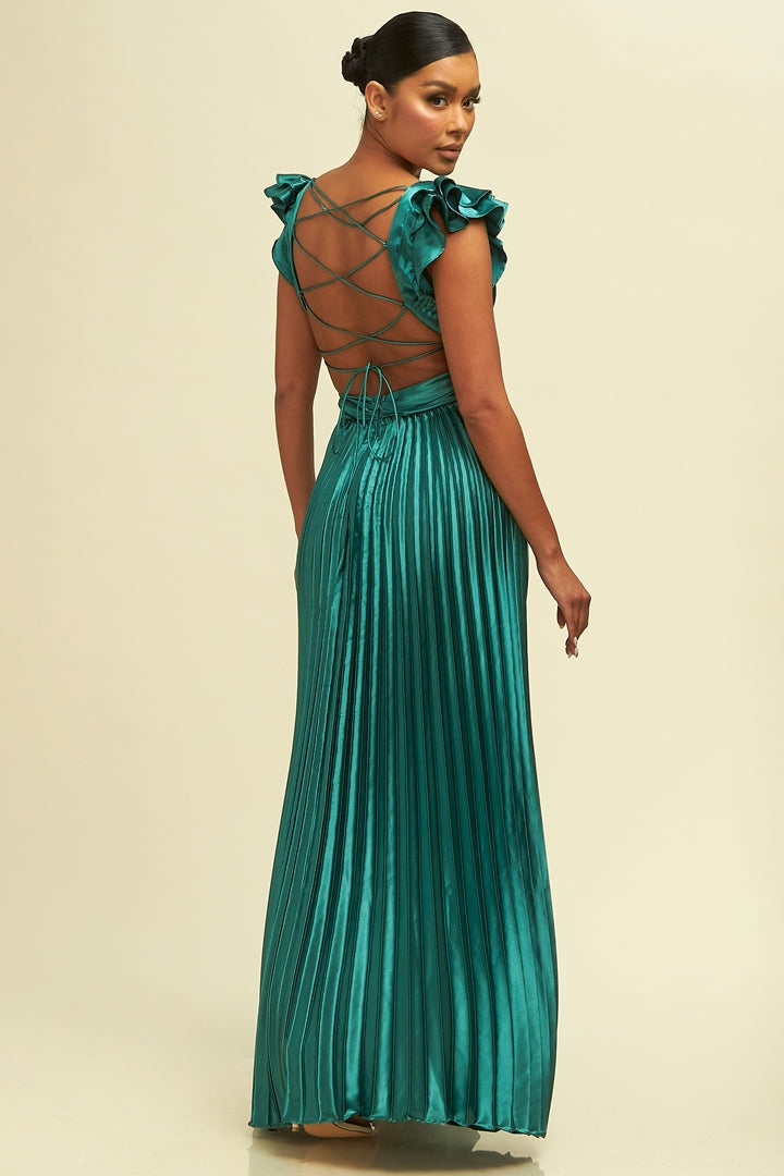 Vestido Luxe Metallic