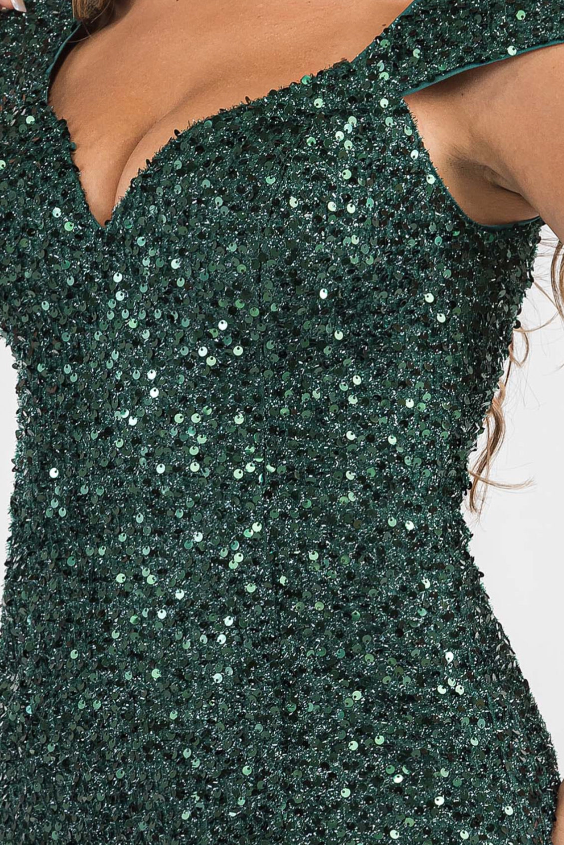 Vestido Foliage Royal