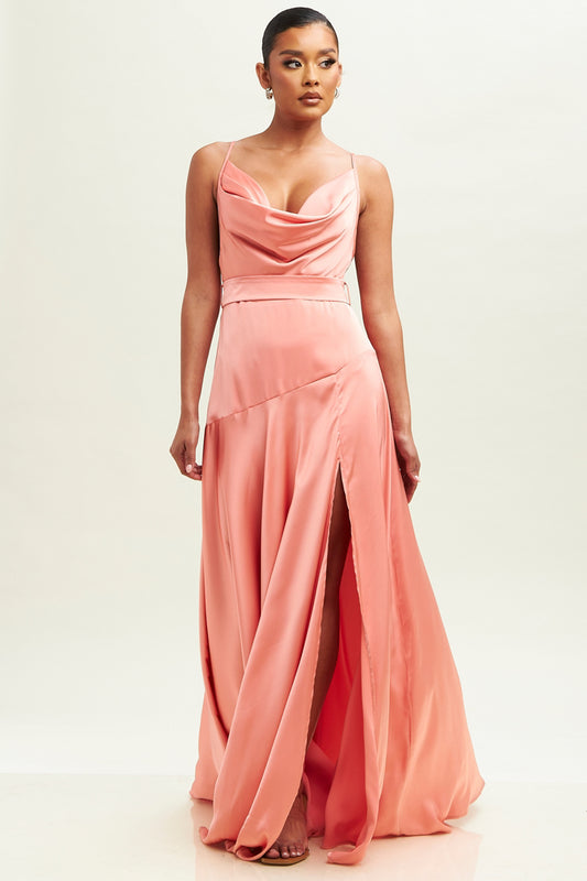 Vestido Salmon